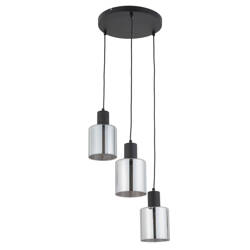 Lampa wisząca SIERRA Black 3xE27