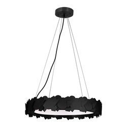 Lampa wisząca SOHO BLACK 24W LED czarny metal