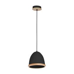 Lampa wisząca STUDIO BLACK 1xE27 czarna