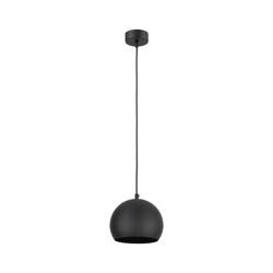 Lampa wisząca ZOE Black 1xE27 S