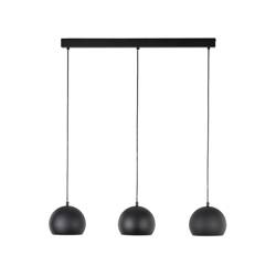 Lampa wisząca ZOE Black 3xE27 S