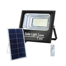 Naświetlacz solarny LED z panelem słonecznym 200W 1900lm 6500K IP67