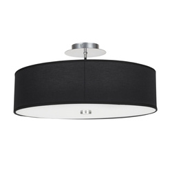 Nowodvorski Lampa plafon czarna VIVIANE 6390