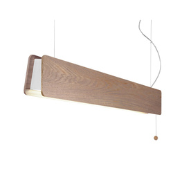 Nowodvorski Lampa wisząca drewniana OSLO LED 90 7520