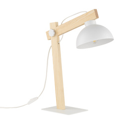 OSLO WHITE LAMPKA NOCNA 1xE27