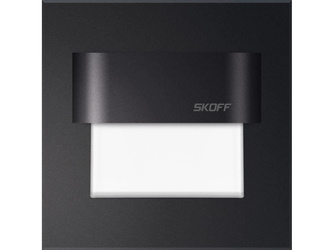 Oprawa schodowa TANGO  LED Light Skoff 0,8W 10V DC IP66 czarny mat b. zimna