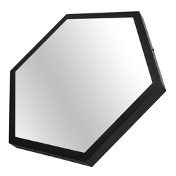 Panel LED Natynkowy HEXAGON BY-SLS-6C Plaster Miodu 40W Czarny