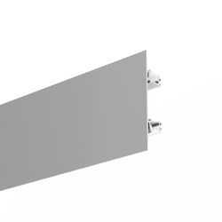 Profil PLAKIN-DUO, anodowany, srebrny, 1000 mm