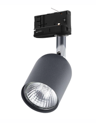 Reflektor szynowy grafitowy GU10 3 - fazowy Track Light