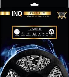 Taśma LED P3528x60 4,8W 420lm/m 4000K IP20 RA80 20m INQ