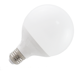 Żarówka LED G95 E27 15W mleczna kula 6400K