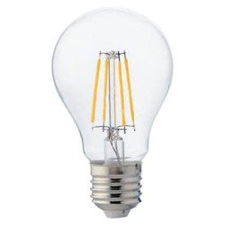 Żarówka LED filament  E27 A60 6W ciepła 2700K 