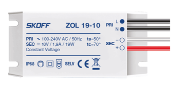 Zasilacz do LED 10V 19W Skoff - ZOL19-10 IP68