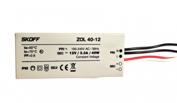 Zasilacz do LED 12V 40W Skoff - ZOL40-12 IP68