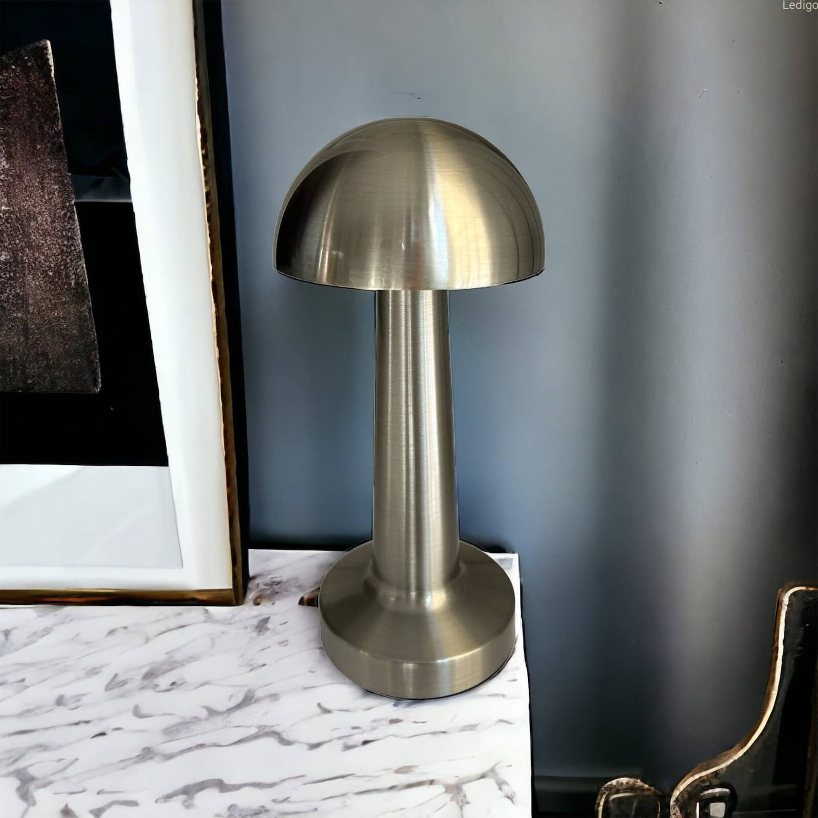 Lampka stołowa dotykowa LED chrom IP20