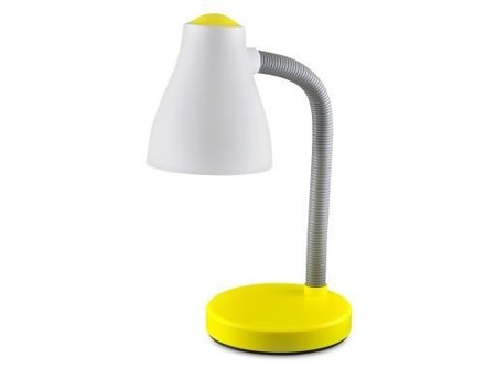  Lampka biurkowa 1 x E27 biało - żółta