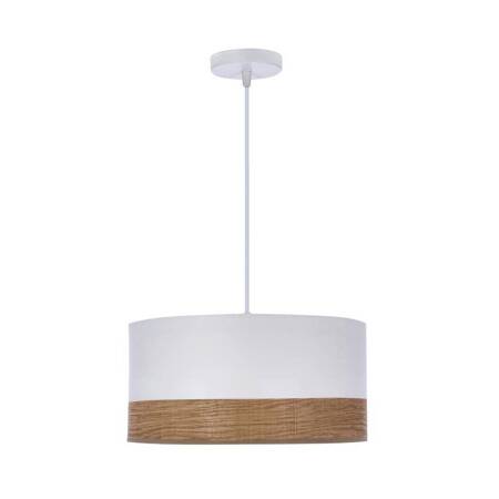 Bianco lampa wisząca biały 1x40W E27 