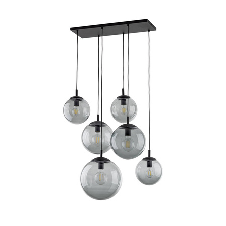 ESME GRAPHITE LAMPA WISZĄCA 6 PŁ