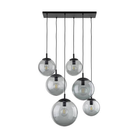 ESME GRAPHITE LAMPA WISZĄCA 6 PŁ