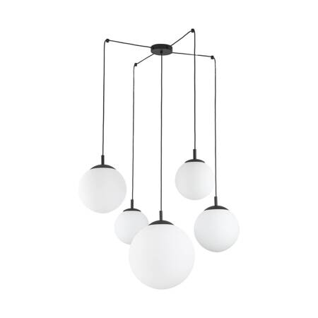 ESME WHITE LAMPA WISZĄCA 5 PAJĄK