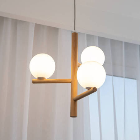 ESTERA WOOD LAMPA WISZĄCA 3 PŁ