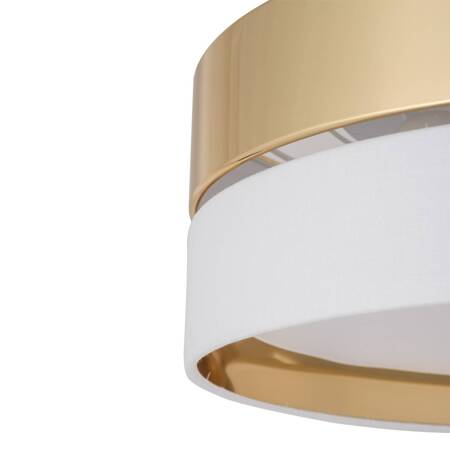 HILTON WHITE/GOLD LAMPA SUFITOWA 4 PŁ 450