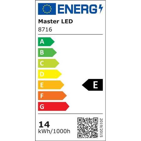 Kinkiet ścienny led Catrina 14W 90cm biały 4000k