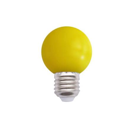 Lampa LED kolor YELLOW  E27 2W