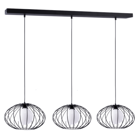 Lampa Wisząca KRONOS BLACK 3xE14