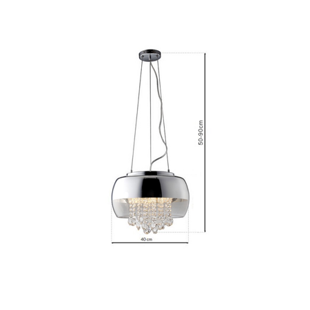 Lampa Wisząca LUNA 3xE14 LED