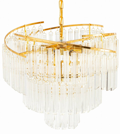 Lampa kryształowa luksusowa żyrandol Luxury WSC031 Gold