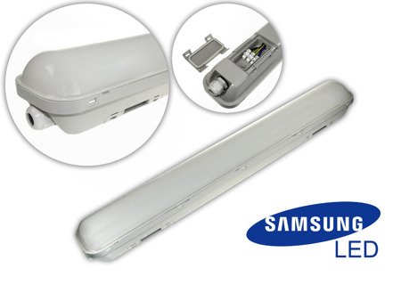 Lampa oprawa Led hermetyczna 70W 150cm 4000K IP65 Smd Samsung