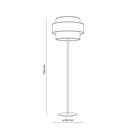 Lampa podłogowa Trio JUTA Mix E27