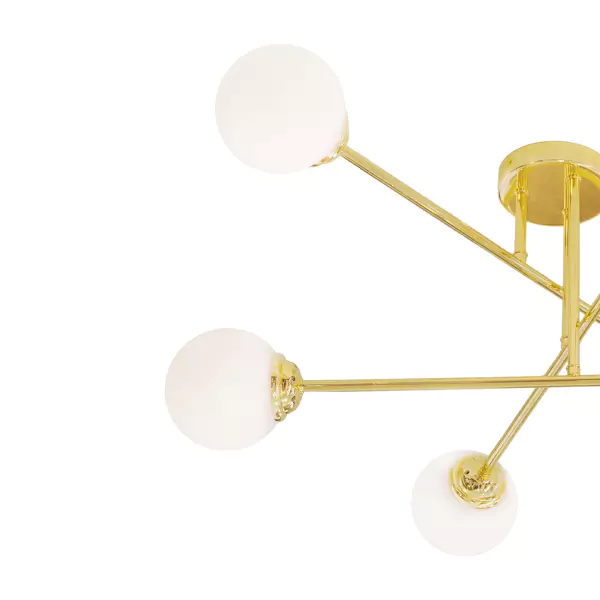 Lampa sufitowa 6xE27 PALLE Gold