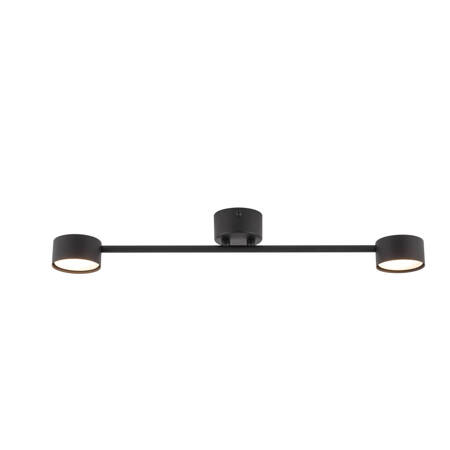 Lampa sufitowa AVIA Black 2xGX53