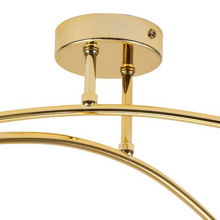 Lampa sufitowa HELIX GOLD  4xE27