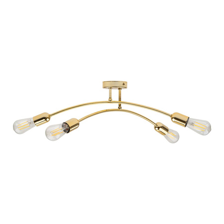 Lampa sufitowa HELIX GOLD  4xE27