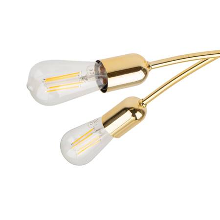 Lampa sufitowa HELIX GOLD  4xE27