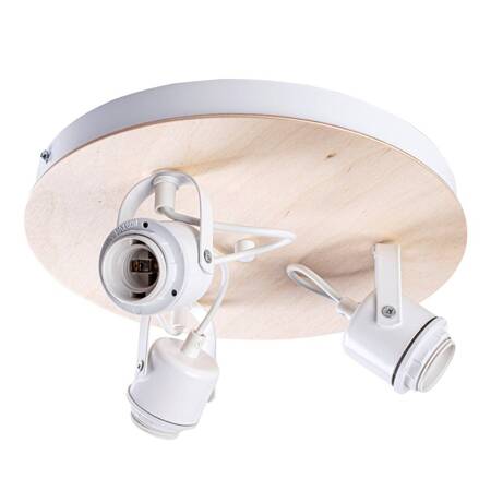 Lampa sufitowa OVAL WHITE 3xE27