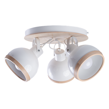 Lampa sufitowa OVAL WHITE 3xE27