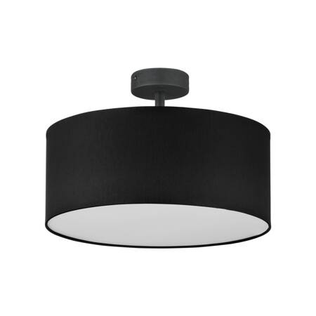 Lampa sufitowa RONDO Black 4xE27