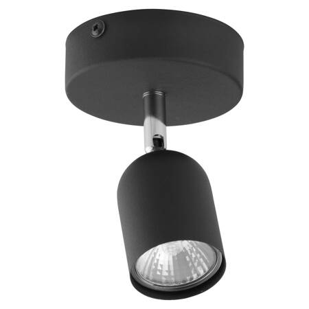 Lampa sufitowa TOP Black/Chrom 1xGU10