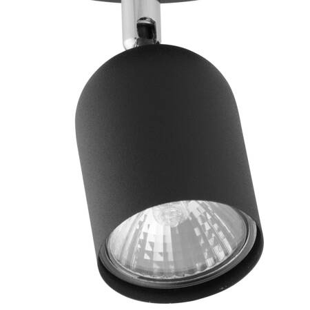 Lampa sufitowa TOP Black/Chrom 1xGU10