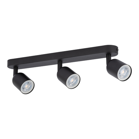 Lampa sufitowa TOP Black/Chrom 3xGU10