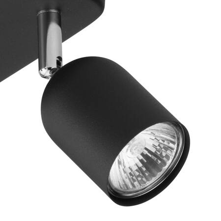 Lampa sufitowa TOP Black/Chrom 4xGU10