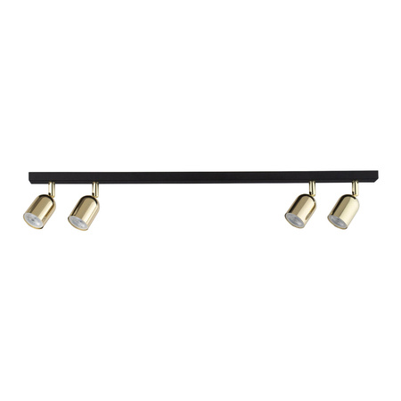 Lampa sufitowa TOP Black Gold 4xGU10