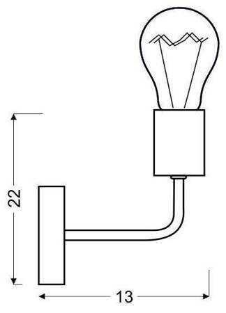 Lampa sufitowa VIDAR BLACK/CHROME 3xGU10