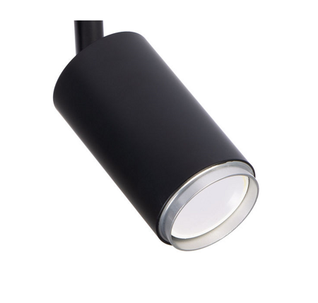 Lampa sufitowa spot light TUBA podwójna czarna SR