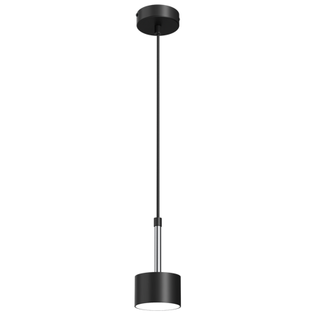 Lampa wisząca ARENA BLACK/SILVER 1xGX53