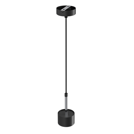 Lampa wisząca ARENA BLACK/SILVER 1xGX53